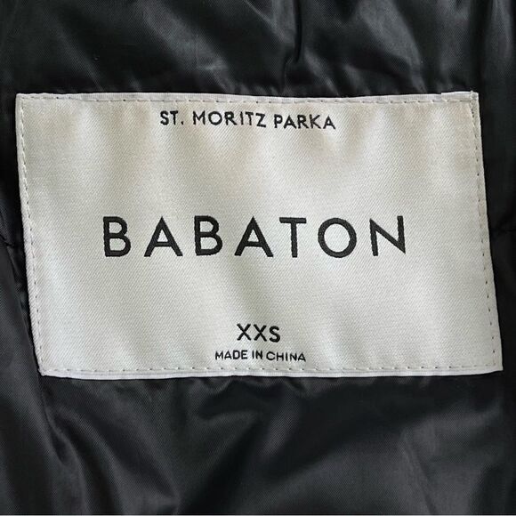 Babaton St. Moritz Parka (Black) - XXS - Picture 6 of 15